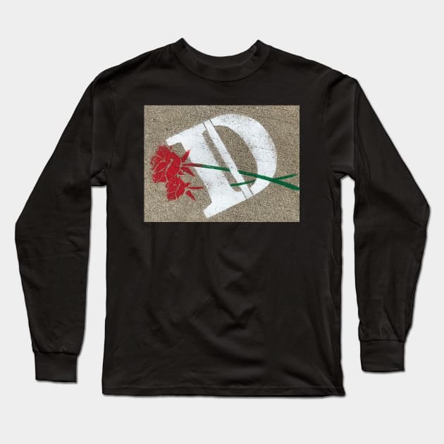 The D Long Sleeve T-Shirt by ThomasGallant